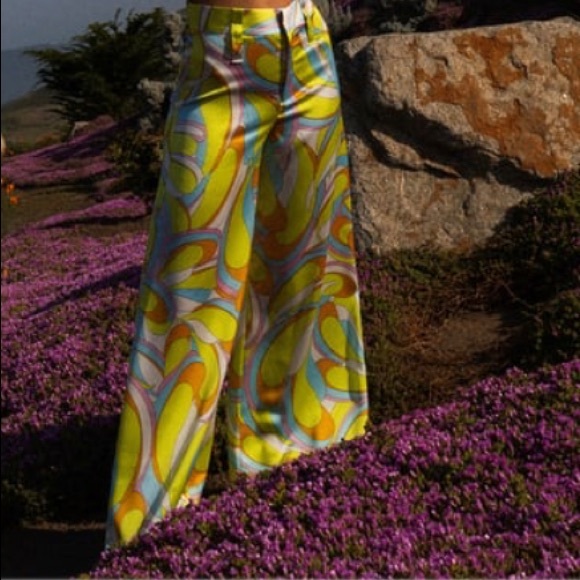Zara Pants - ZARA NEW WOMAN LOOSE FULL-LENGTH PRINTED TROUSERS WIDE-LEG PANT 6929/404